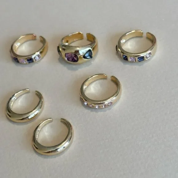 Gemstone Ring Set #1518 - Picture 6 of 6